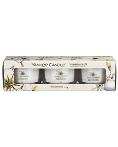 Yankee Candle - Twinkling Lights - 3x Filled Votive Candle
